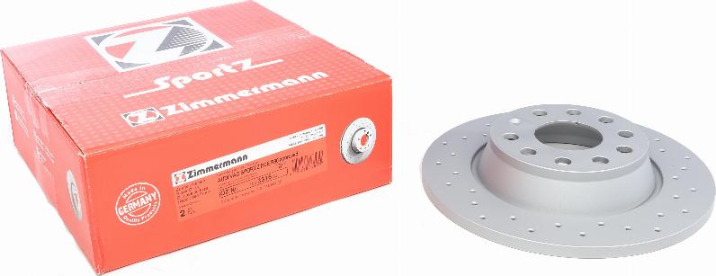Zimmermann 100.3315.52 - Спирачен диск vvparts.bg