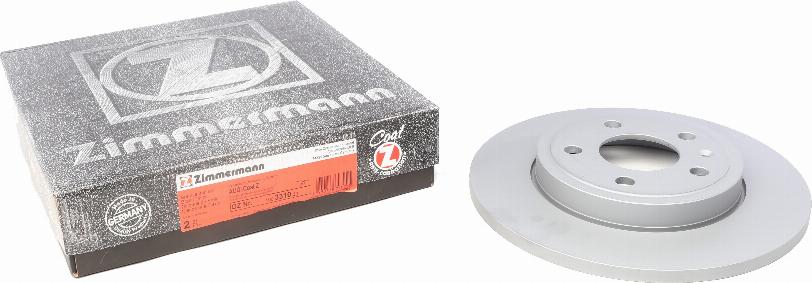 Zimmermann 100.3310.20 - Спирачен диск vvparts.bg