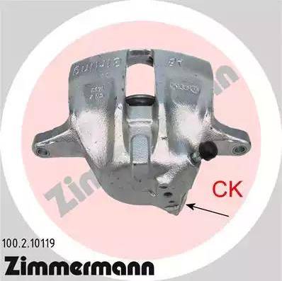 Zimmermann 100.2.10119 - Спирачен апарат vvparts.bg
