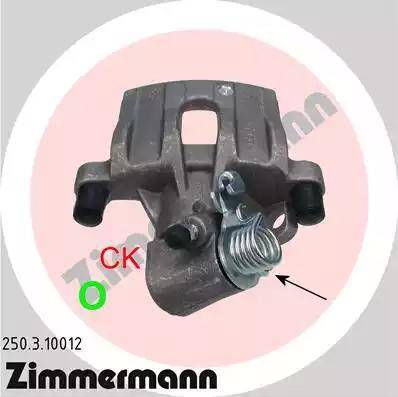 Zimmermann 250.3.10012 - Спирачен апарат vvparts.bg