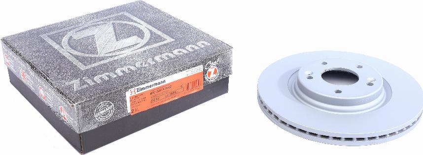 Zimmermann 285.3531.20 - Спирачен диск vvparts.bg