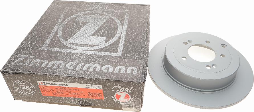 Zimmermann 285.3532.20 - Спирачен диск vvparts.bg