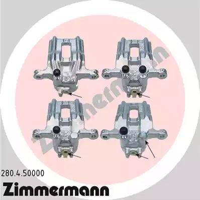 Zimmermann 280.4.50000 - Спирачен апарат vvparts.bg