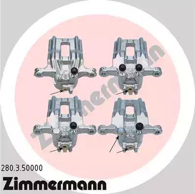 Zimmermann 280.3.50000 - Спирачен апарат vvparts.bg
