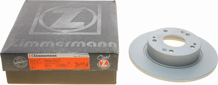 Zimmermann 280.3169.20 - Спирачен диск vvparts.bg