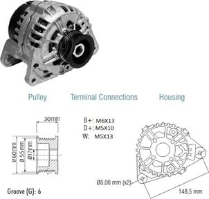 ZM ZM 90.109.03 - Генератор vvparts.bg