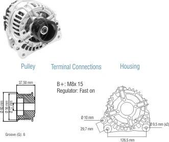 ZM ZM 90.108.02 - Генератор vvparts.bg