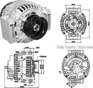 ZM ZM 90.208.01 - Генератор vvparts.bg