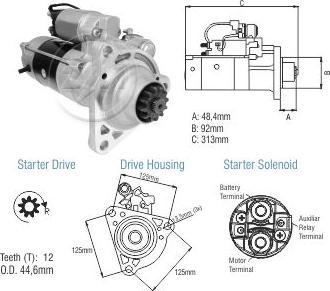 ZM ZM 80.890.02 - Стартер vvparts.bg