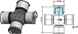 ZM ZM 35.001.09 - Кръстато каре (гъвкава връзка) vvparts.bg