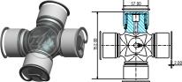 ZM ZM 35.001.10 - Кръстато каре (гъвкава връзка) vvparts.bg