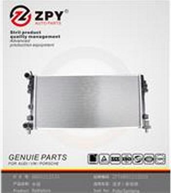 ZPY 6R0 121 253A - Радиатор, охлаждане на двигателя vvparts.bg