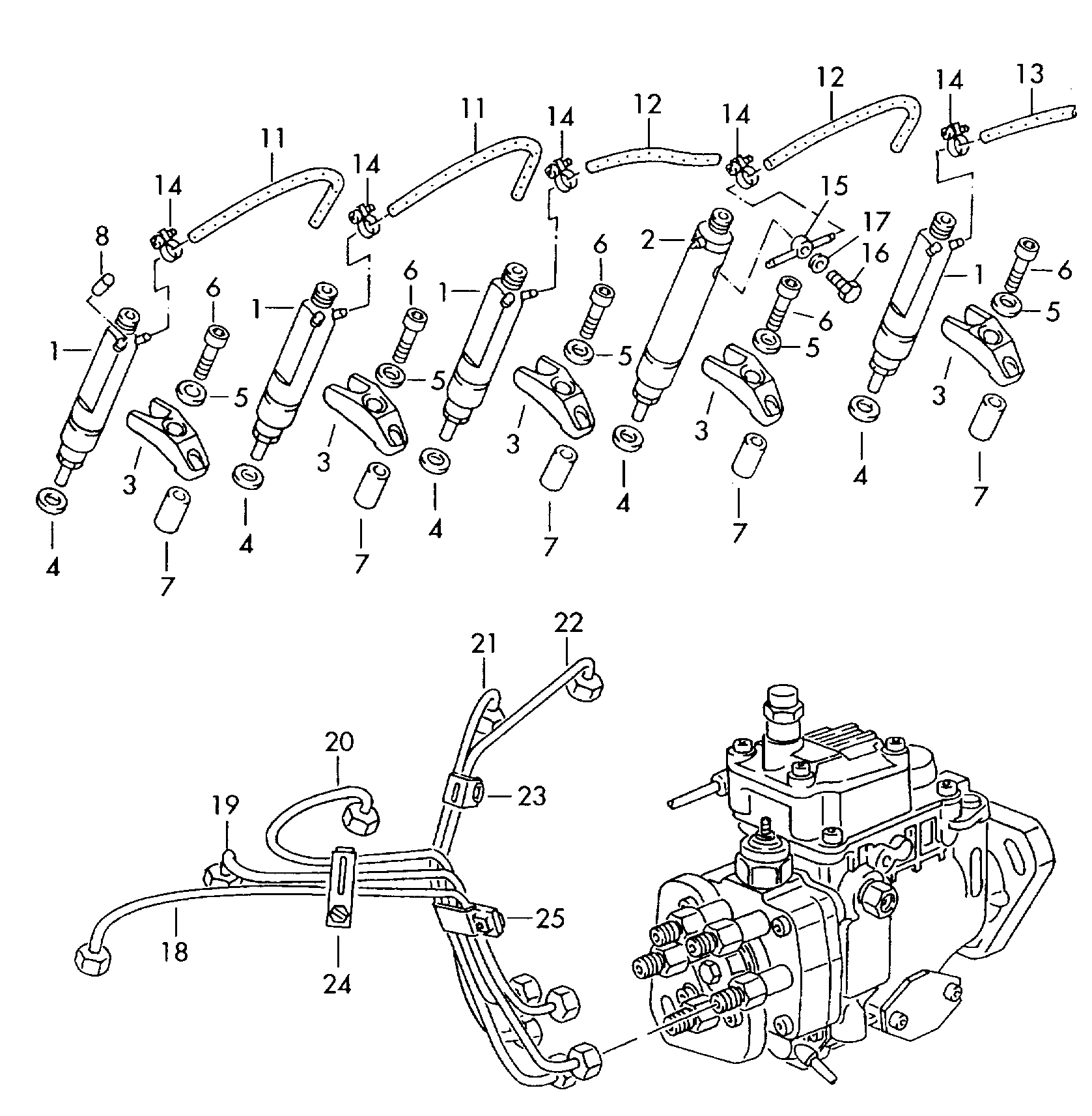 AUDI 046 130 219 A - Топлинен дфлектор, инжекционна система vvparts.bg