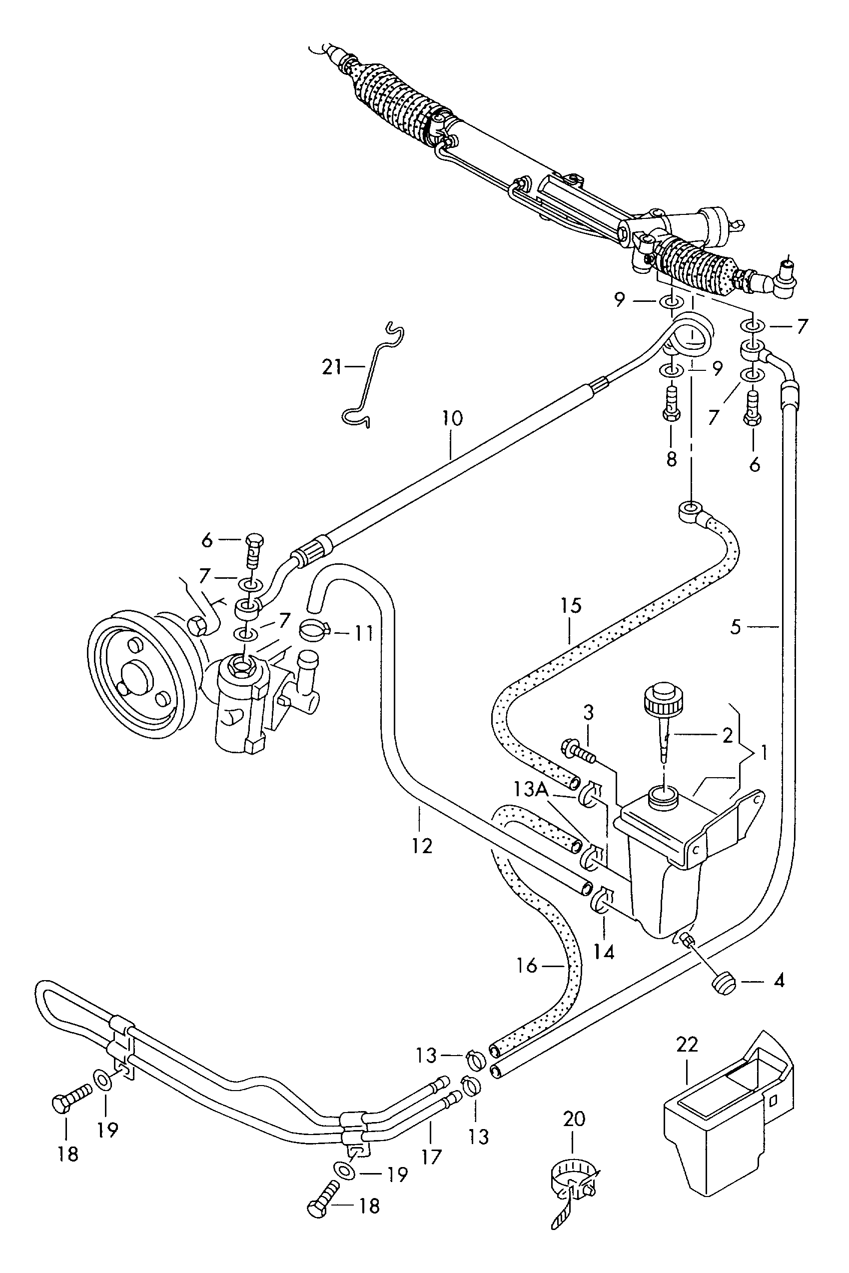 VAG G 004 000 M2 - Масло за централна хидравлика vvparts.bg