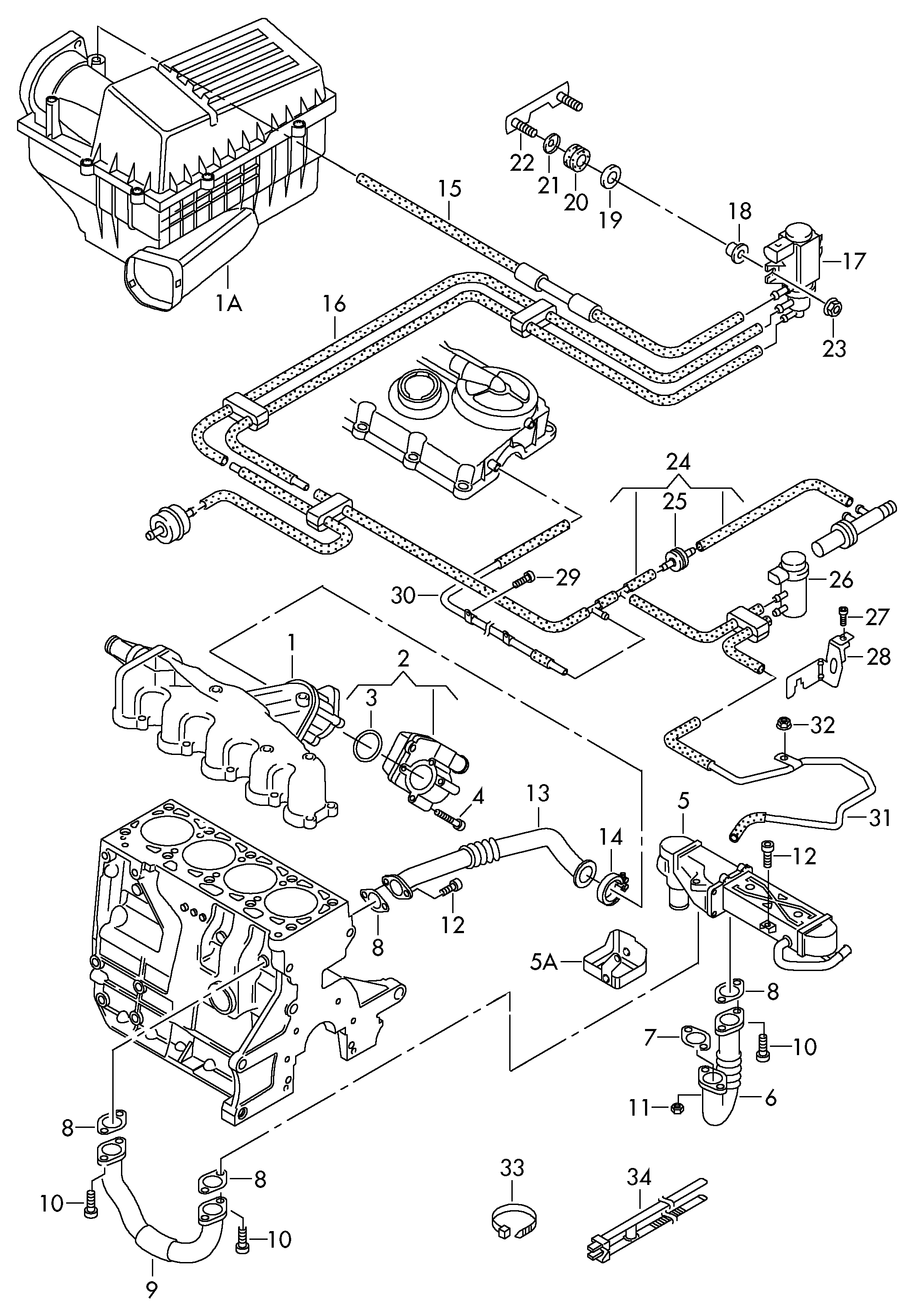 Seat 03L131512BJ - AGR-Клапан vvparts.bg