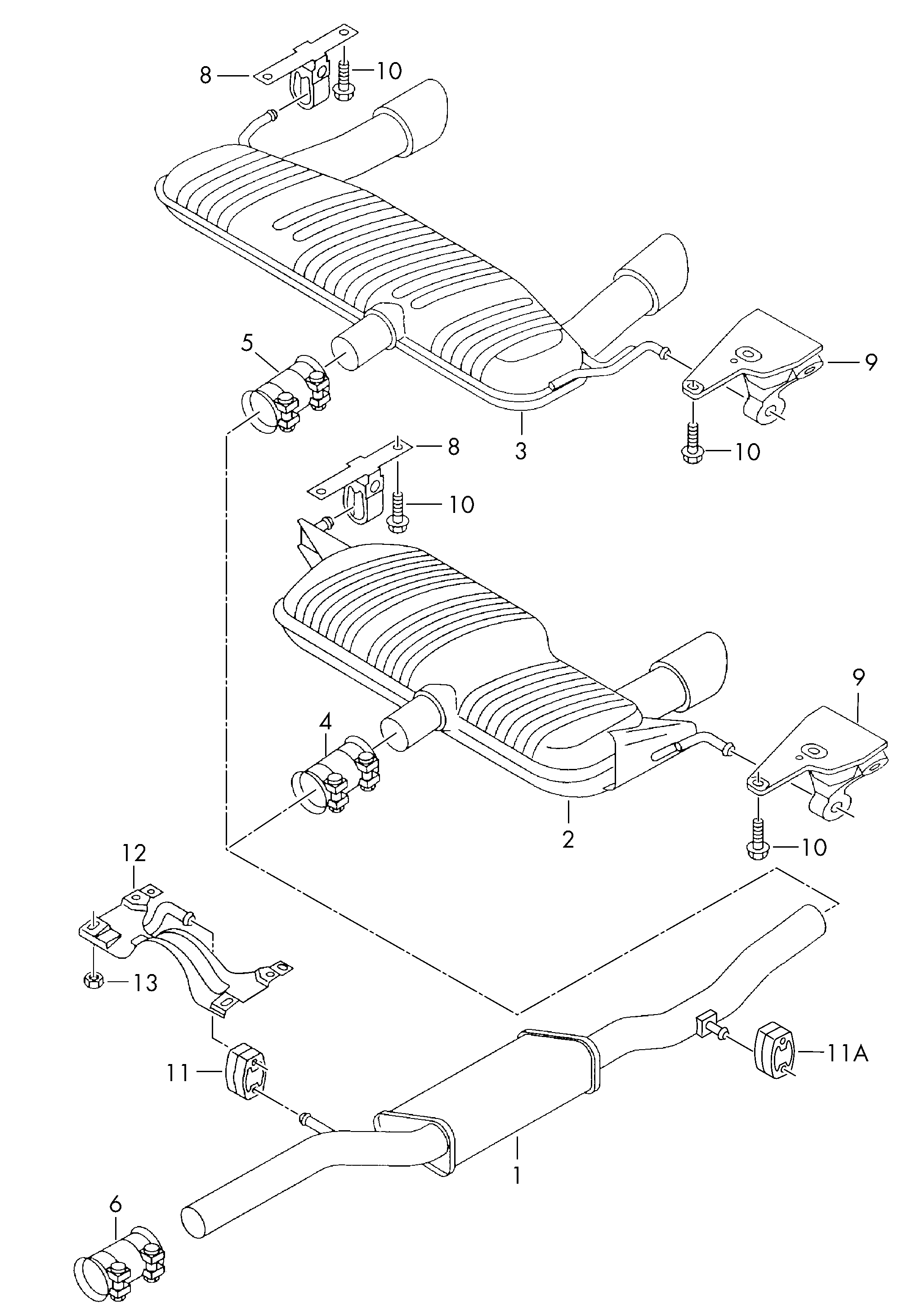 VW 1J0253147C - Държач, гърне vvparts.bg