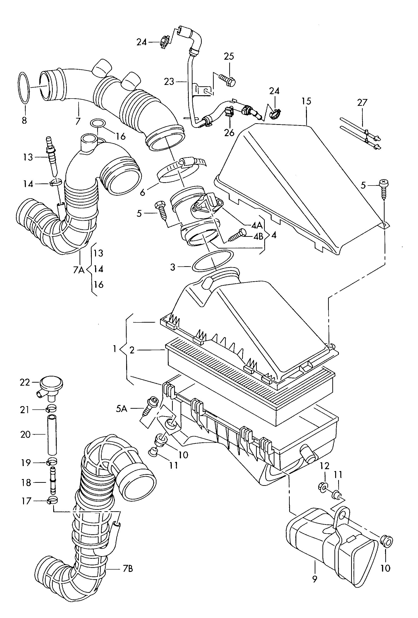 Seat 06A906461C - Въздухомер-измерител на масата на въздуха vvparts.bg