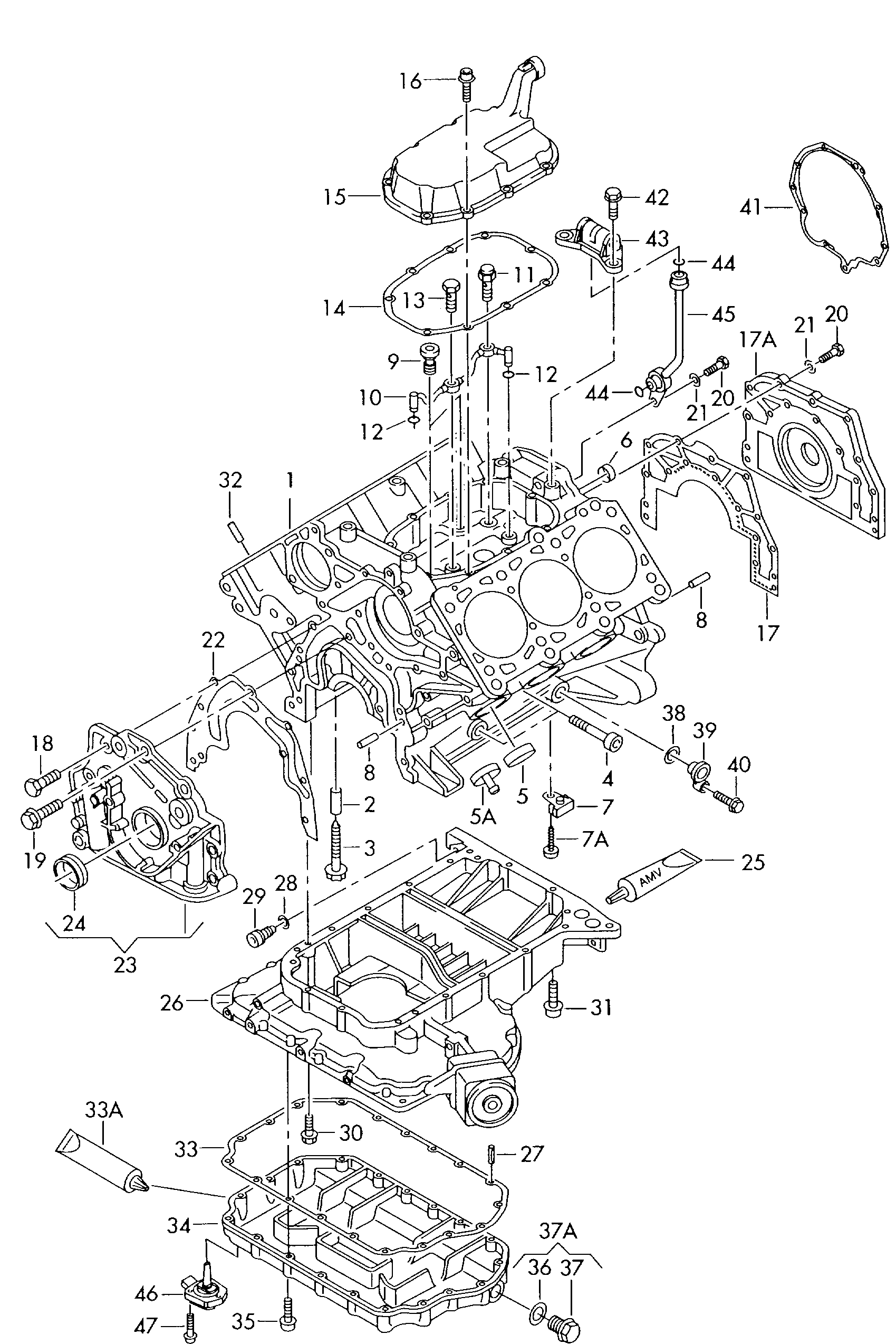 Seat 078103604AC - Маслена вана (картер) vvparts.bg