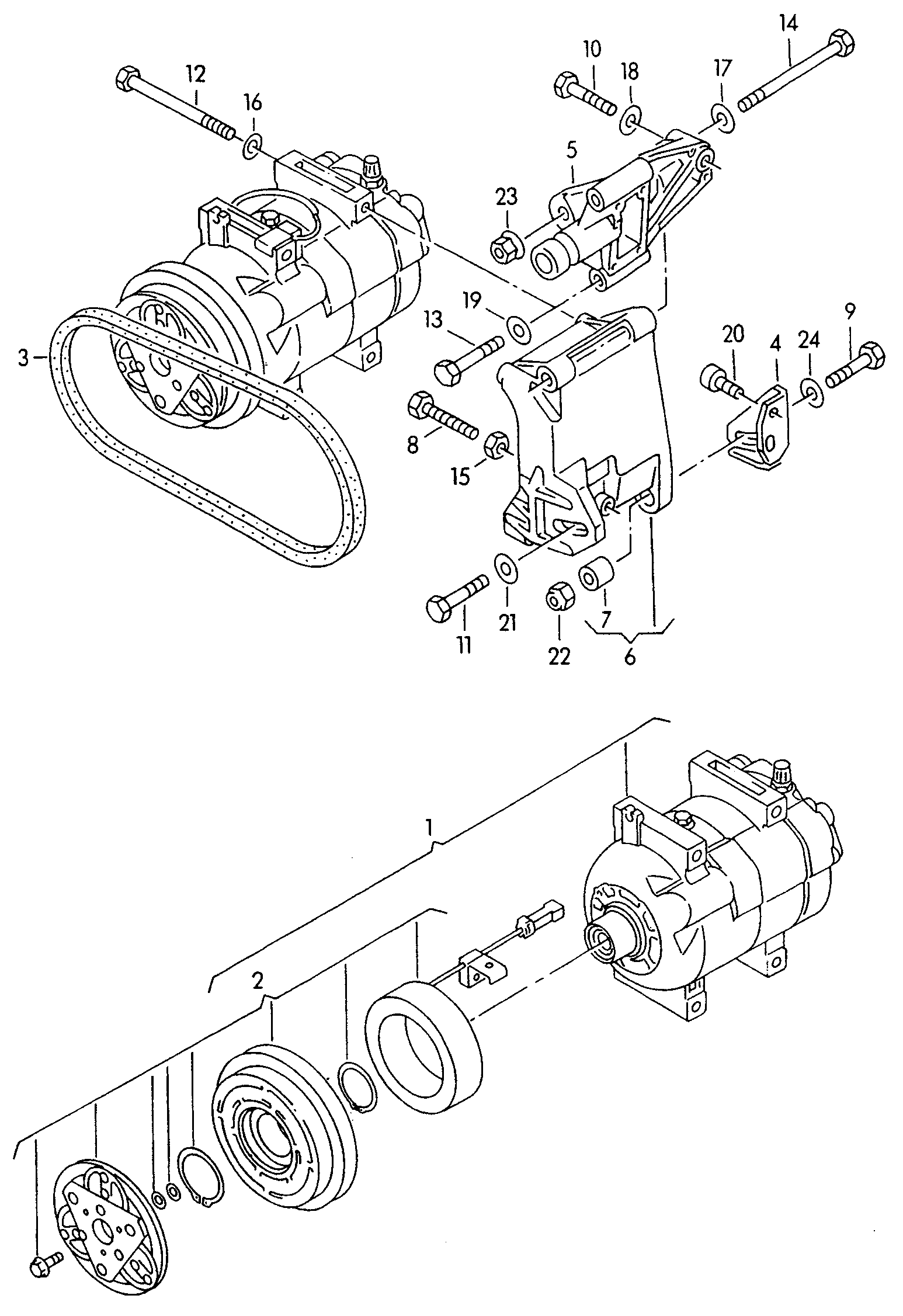 VAG 034260849 - Трапецовиден ремък vvparts.bg