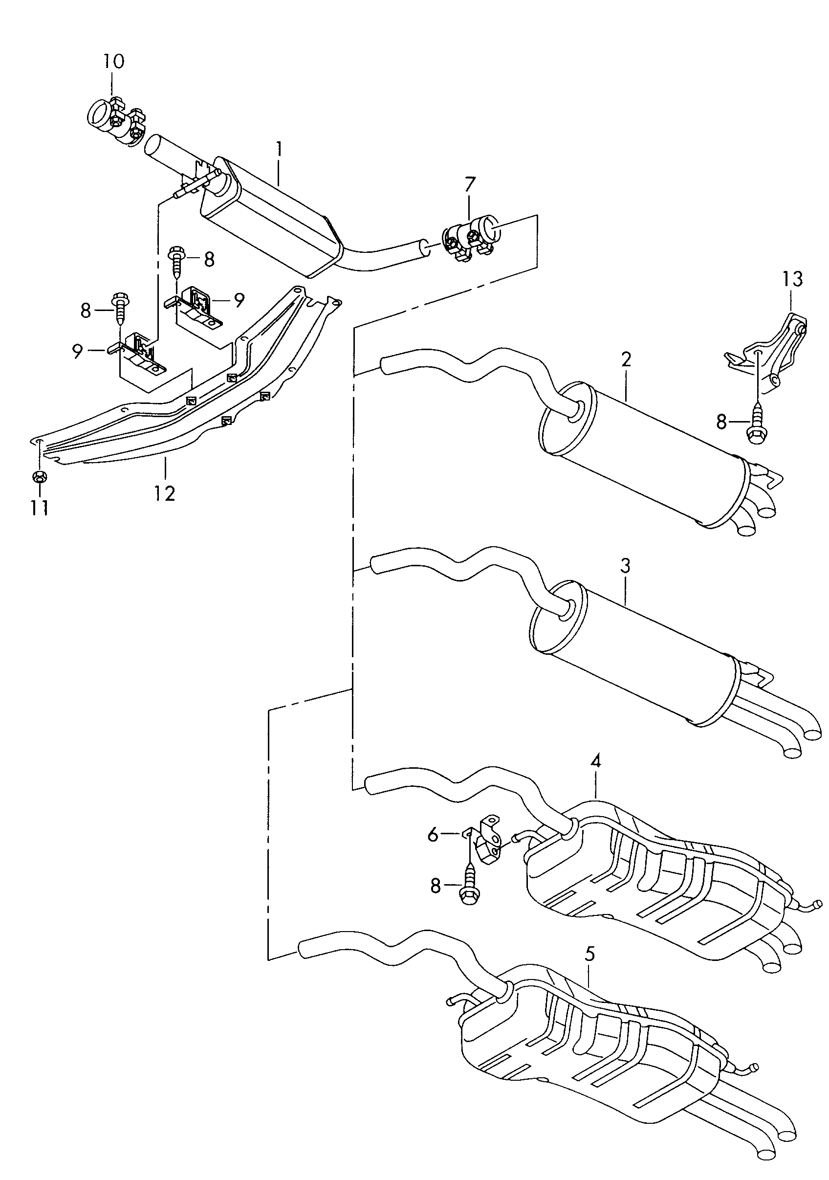 Seat 1J0.253.209 - Средно гърне vvparts.bg