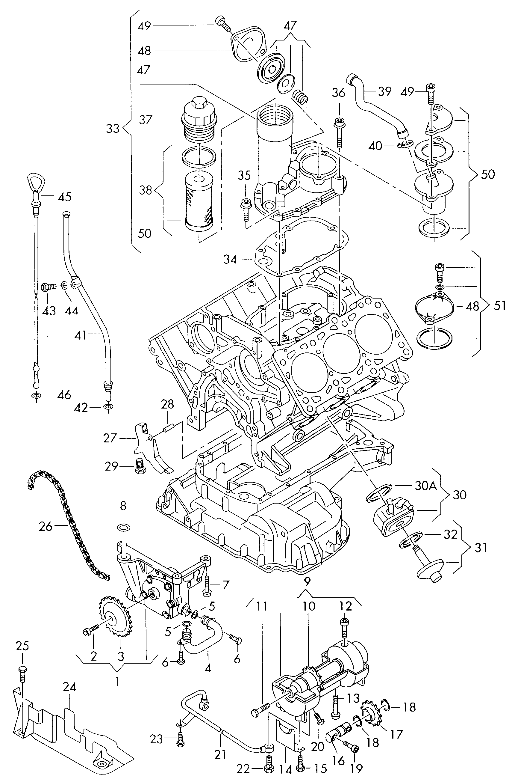 VW 059 115 562 - Маслен филтър vvparts.bg