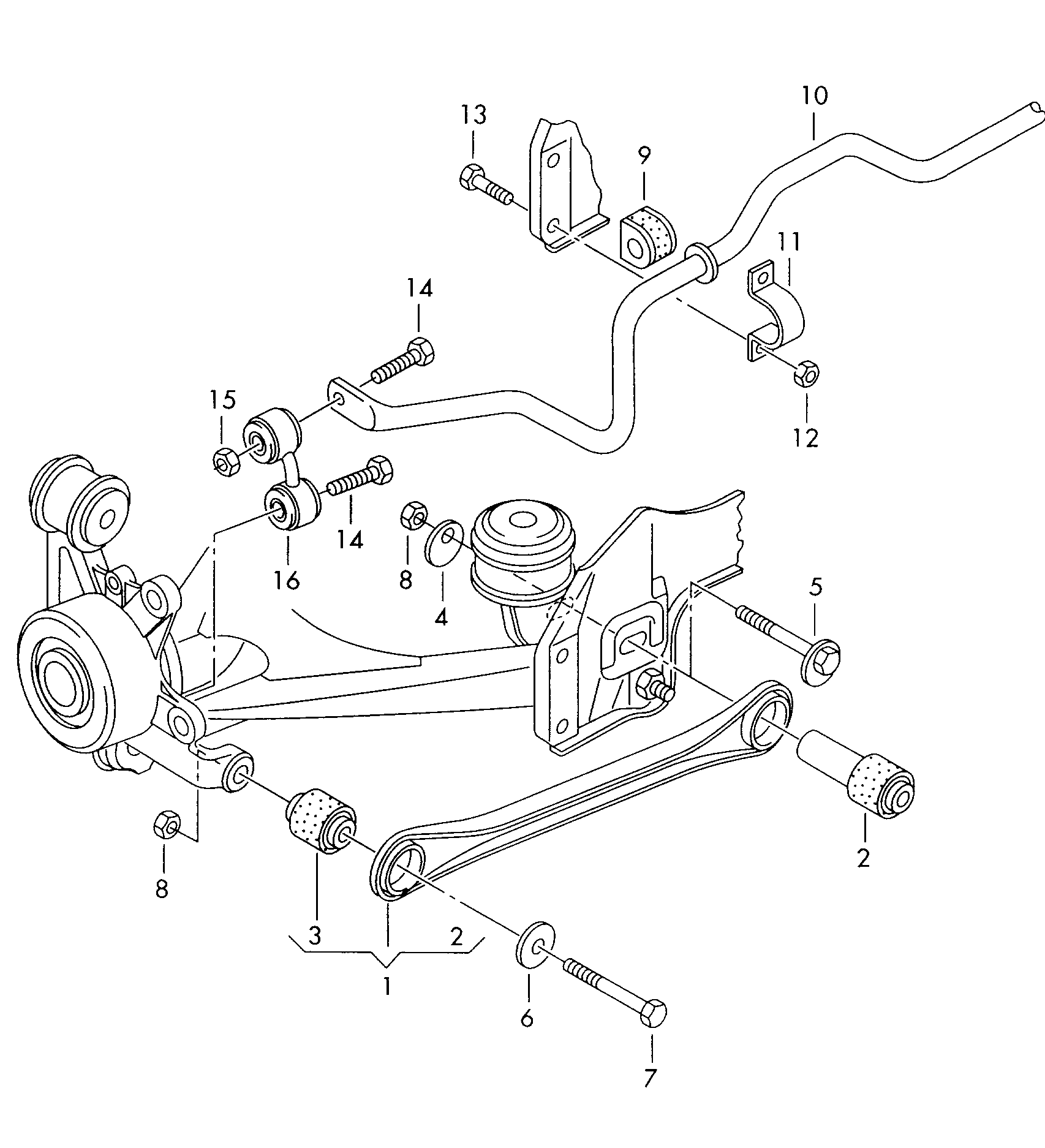 VAG WHT 001 657 - eccentric washer vvparts.bg