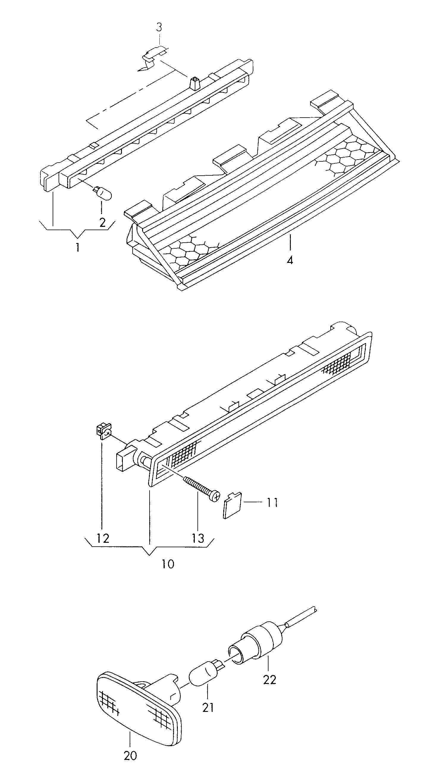 AUDI 8E0949127 - Мигачи vvparts.bg