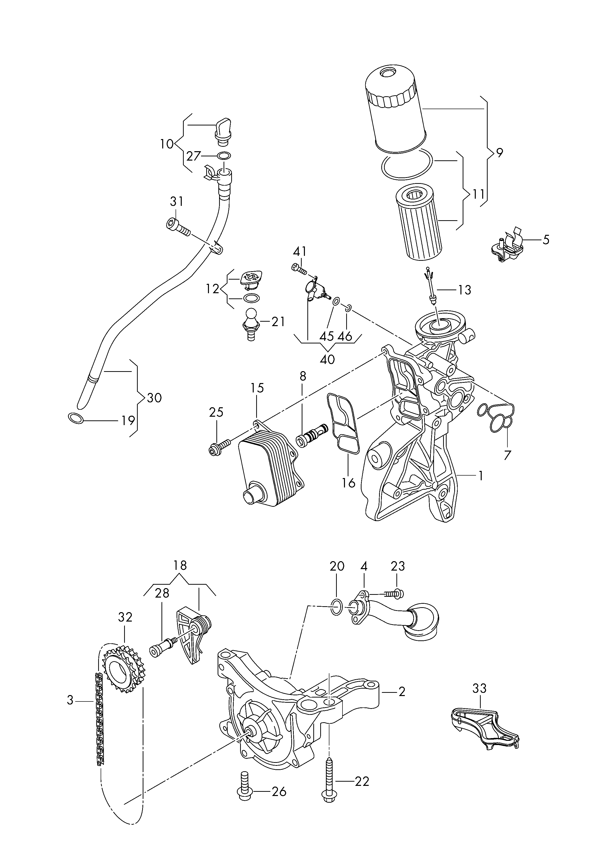 AUDI 06L 115 562 B - Маслен филтър vvparts.bg