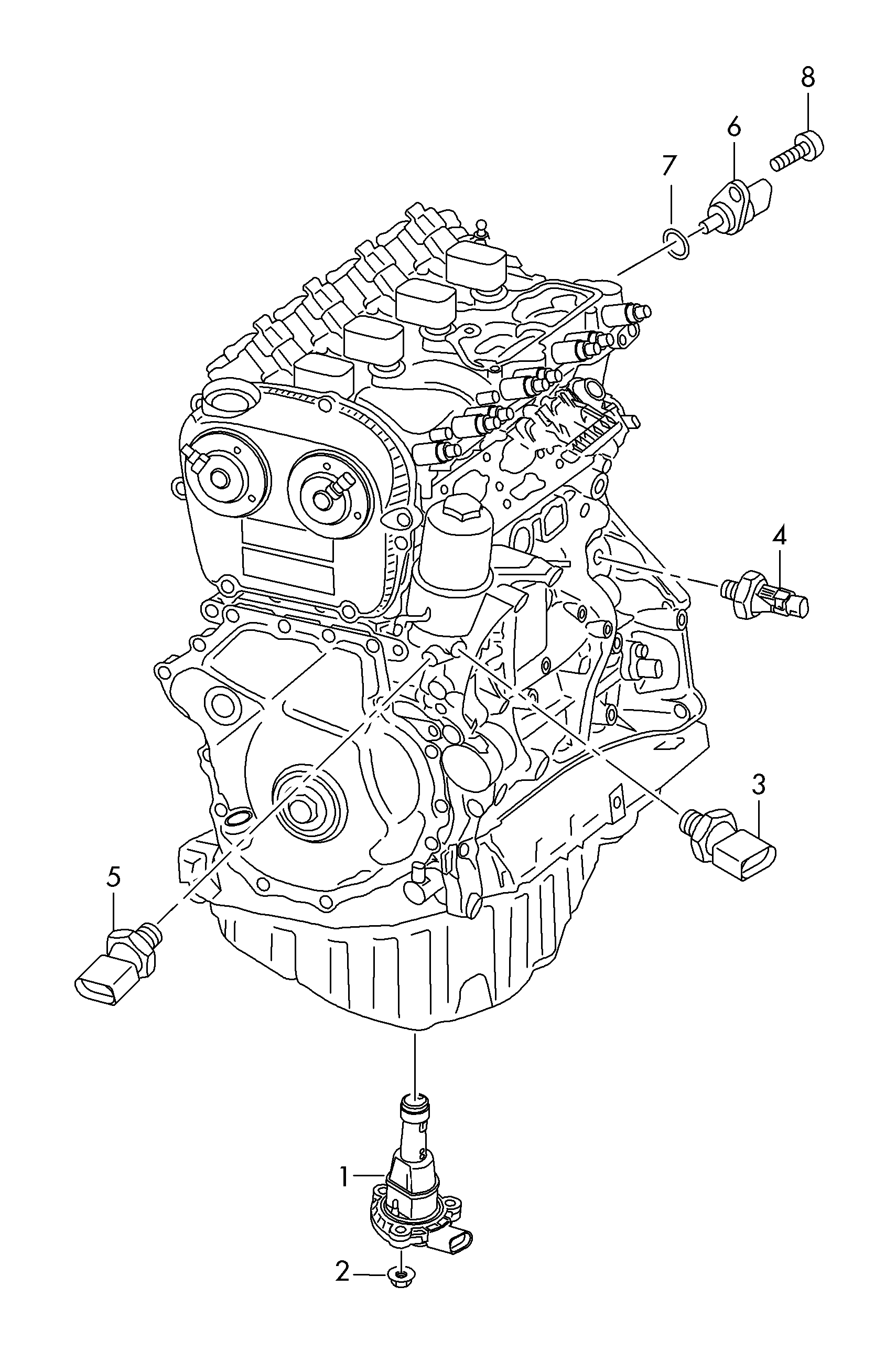 CUPRA 04E 919 081 A - Датчик, налягане на маслото vvparts.bg