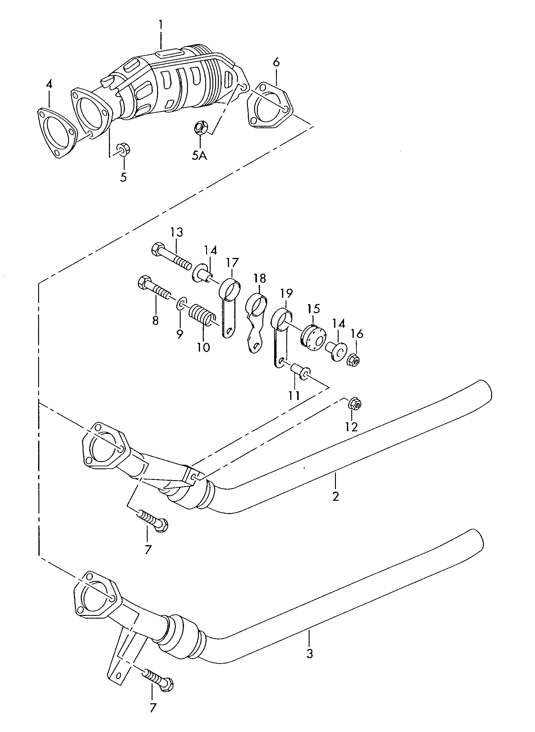 AUDI 8E0131089HX - Катализатор vvparts.bg