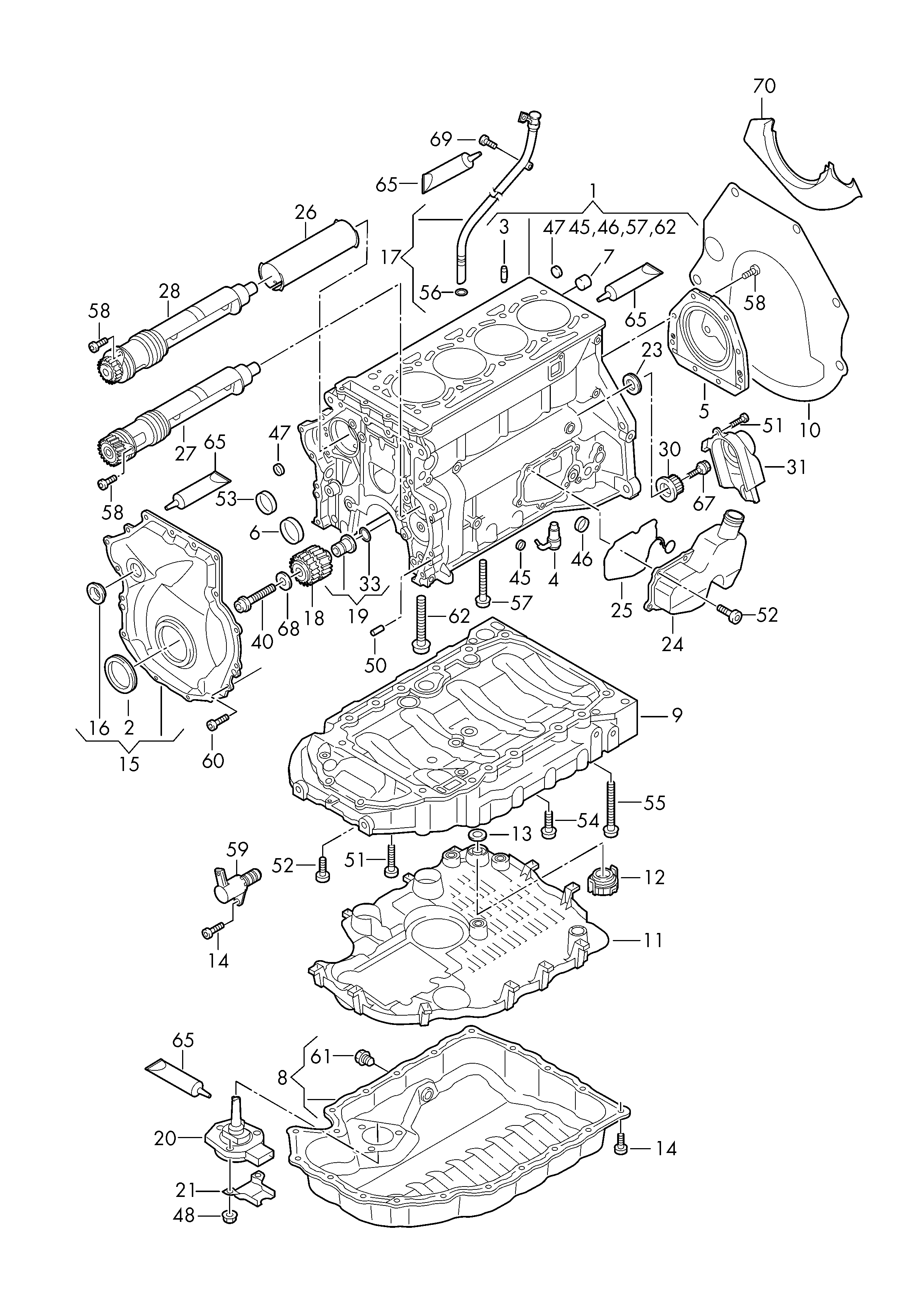 AUDI N 911 014 02 - Болтова пробка, маслен картер vvparts.bg