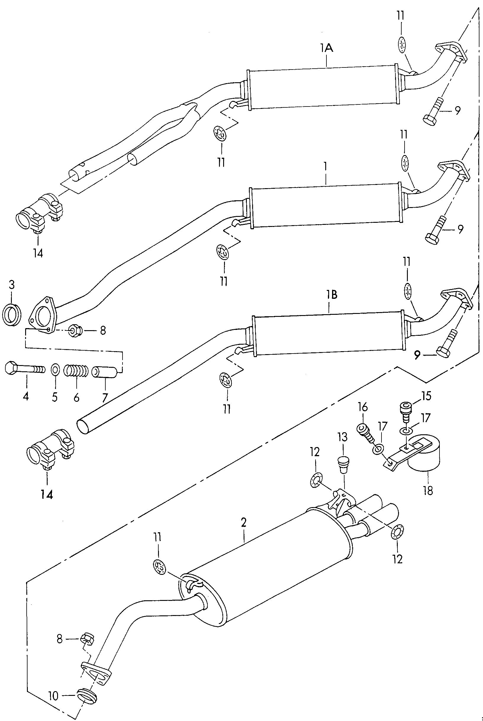 AUDI 4A0 253 147 A - Държач, гърне vvparts.bg