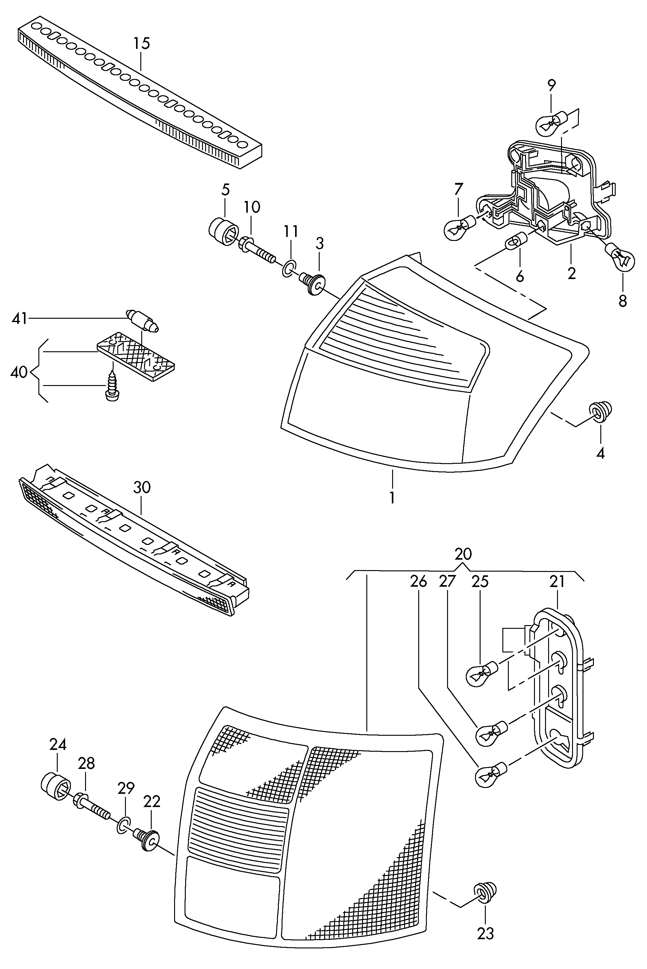 AUDI N 017 725 2 - Крушка с нагреваема жичка, осветление на уредите vvparts.bg