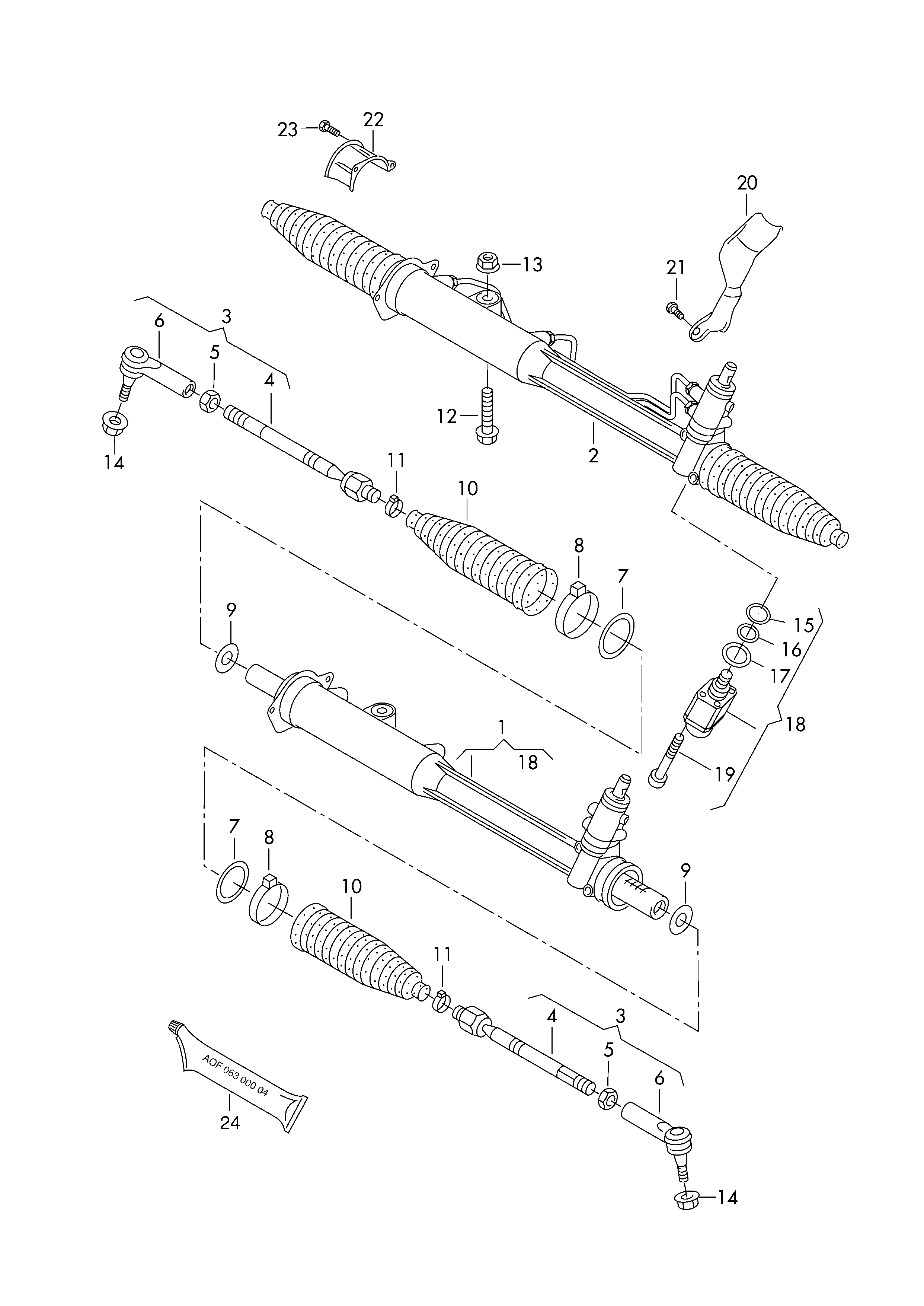 VAG 7L8422062G - Кормилна кутия vvparts.bg