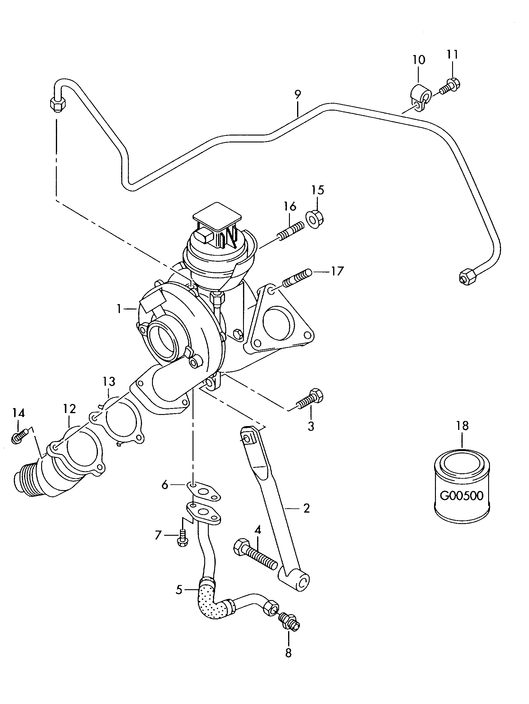 VW 03L-145-701-D - Картридж, турбо vvparts.bg