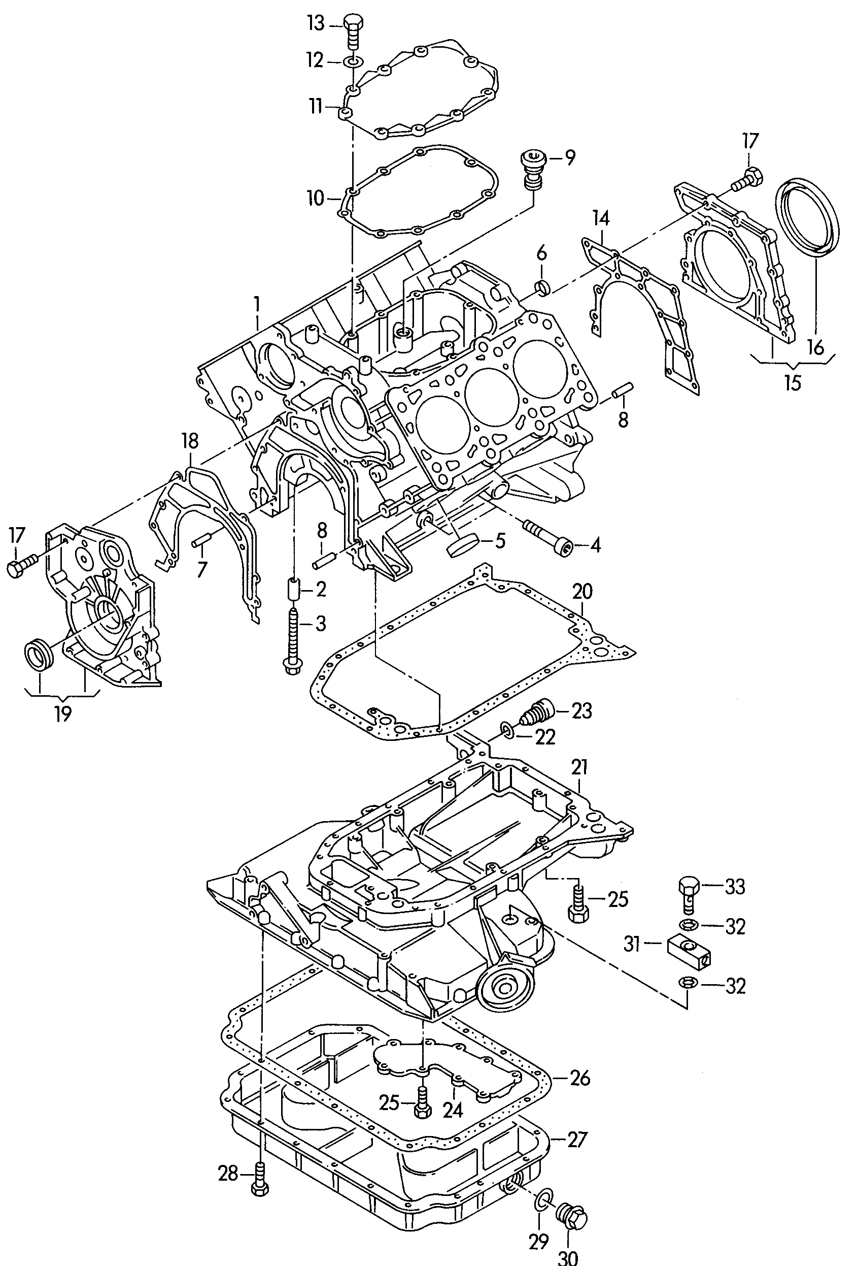 VAG 443 615 423 AX - Спирачен апарат vvparts.bg