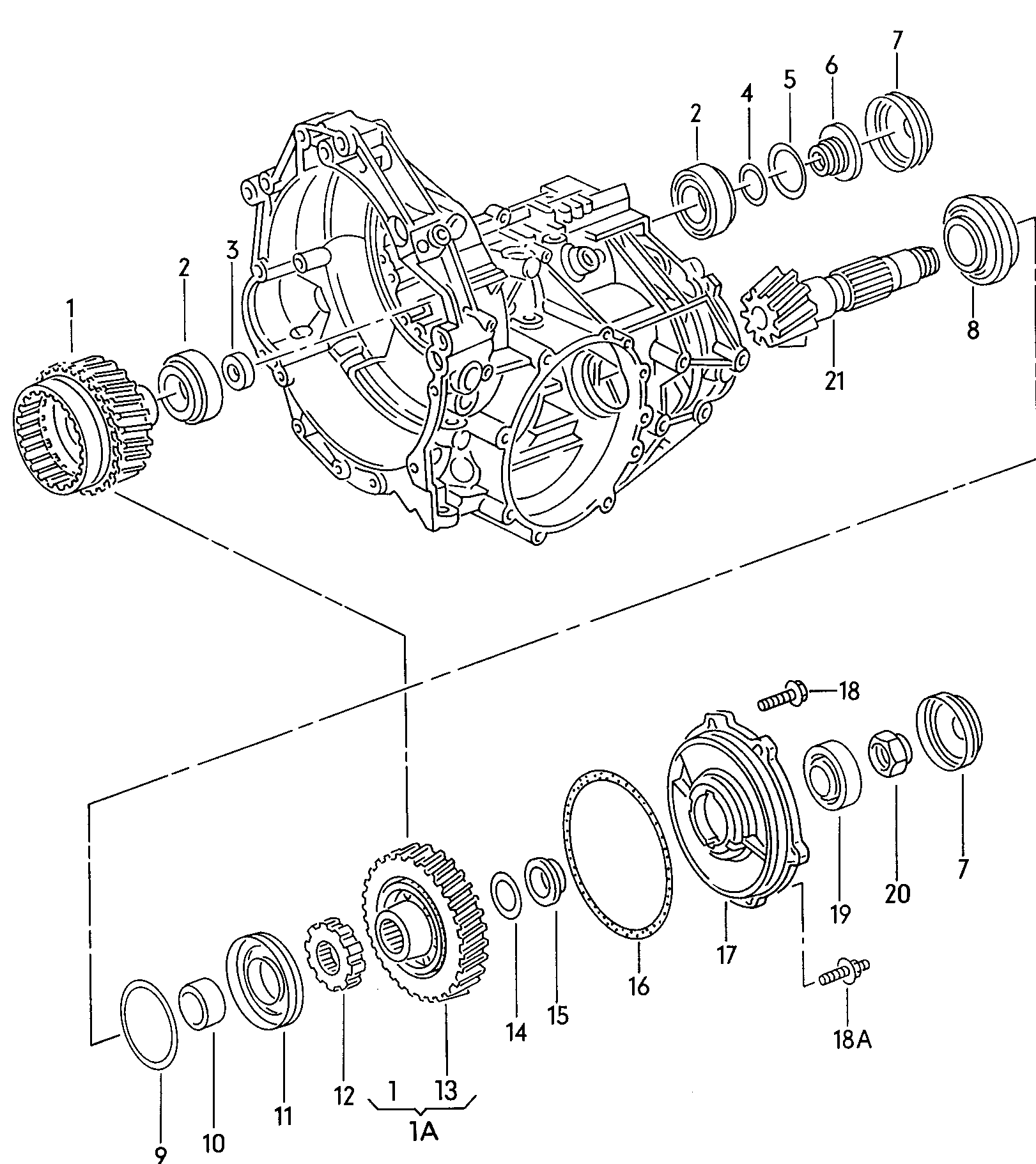 VW 113517185B - Комплект колесен лагер vvparts.bg