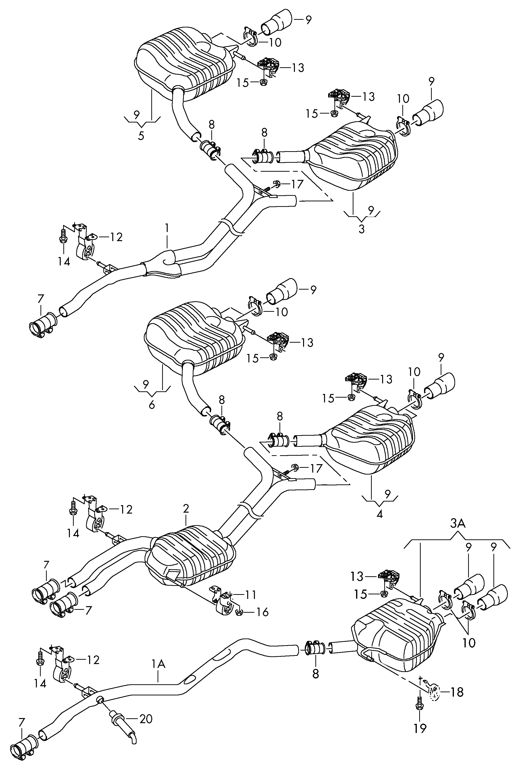 AUDI 8E0253139C - Тръбна връзка, изпускателна система vvparts.bg