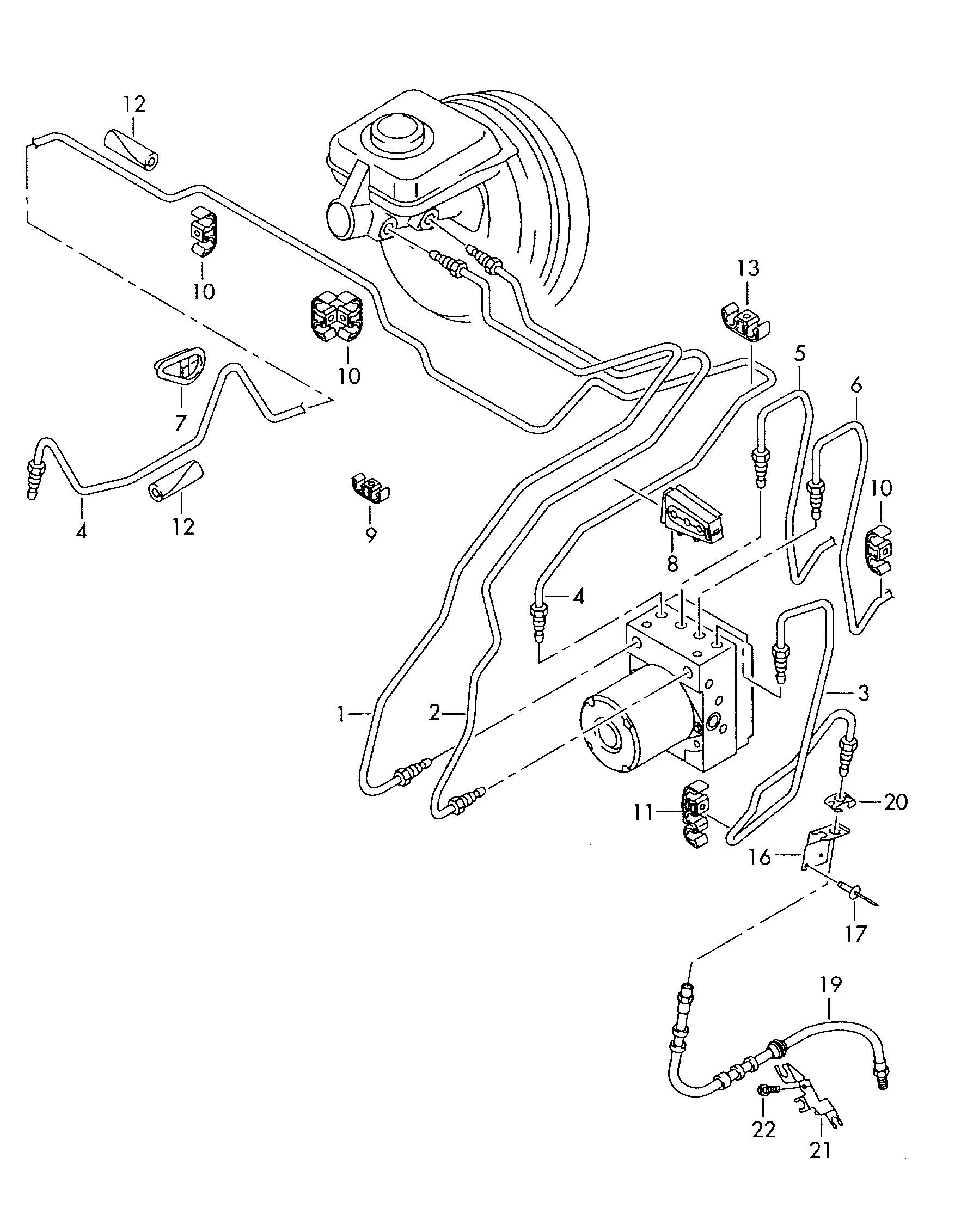 Seat 8K0611707E - Спирачен маркуч vvparts.bg