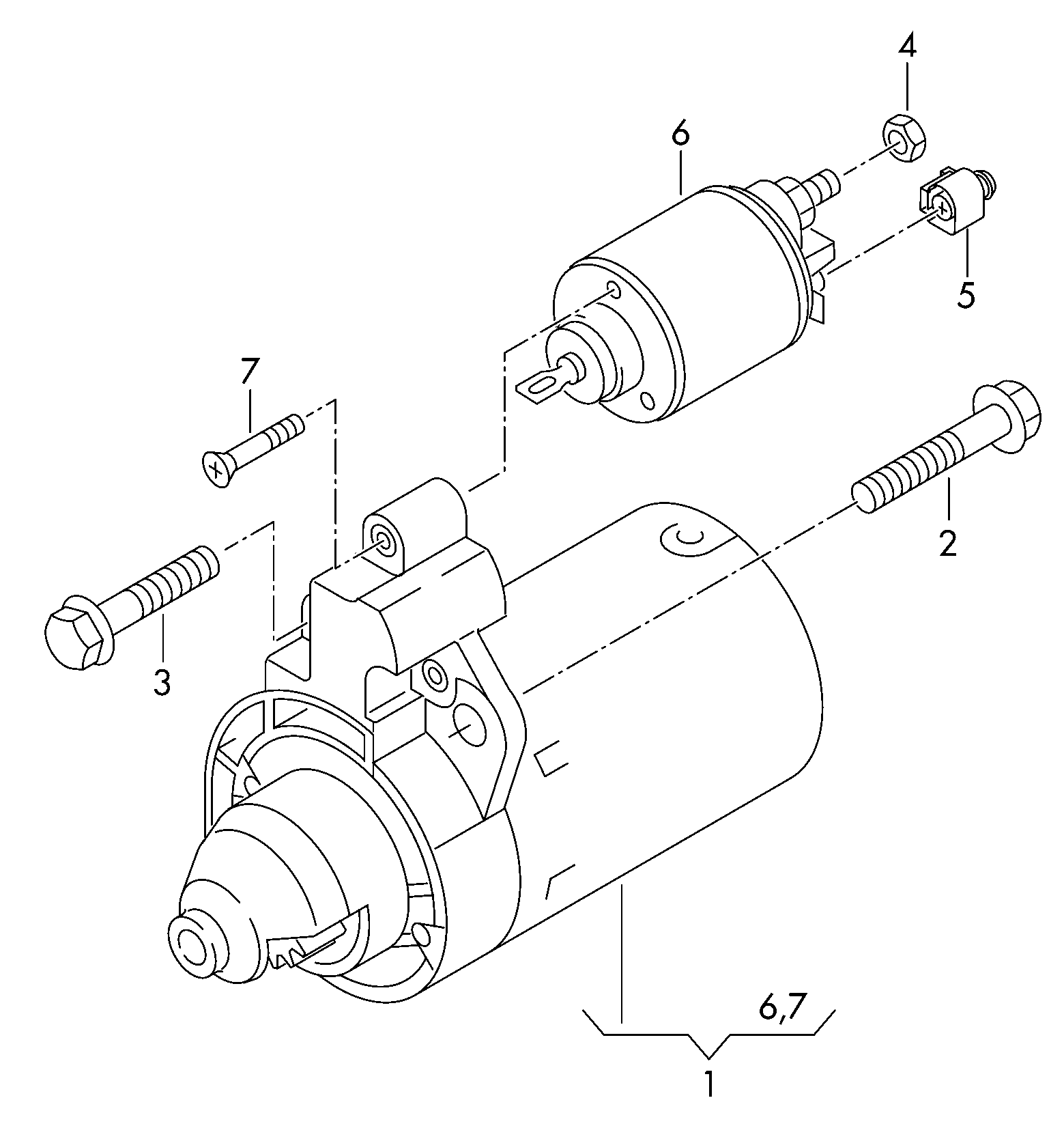 Porsche 059 911 021 G - Стартер vvparts.bg