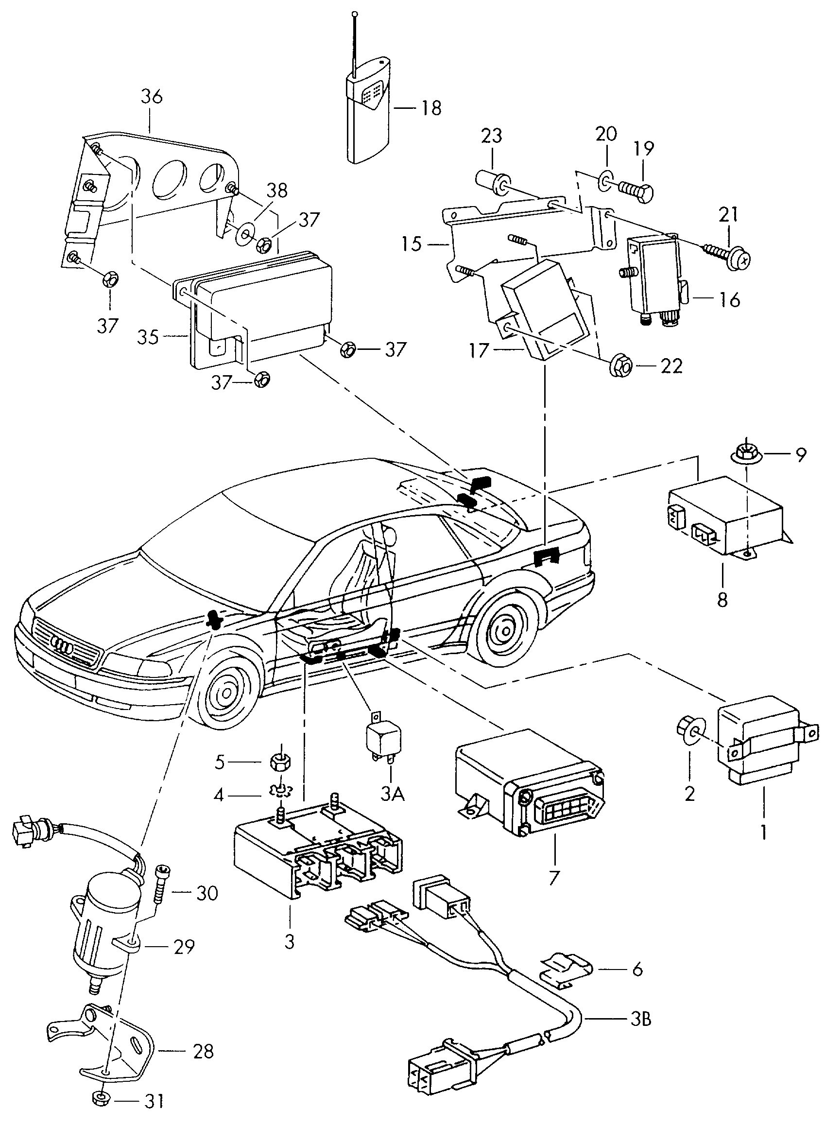 Skoda 443 951 254A - Реле, работен ток vvparts.bg