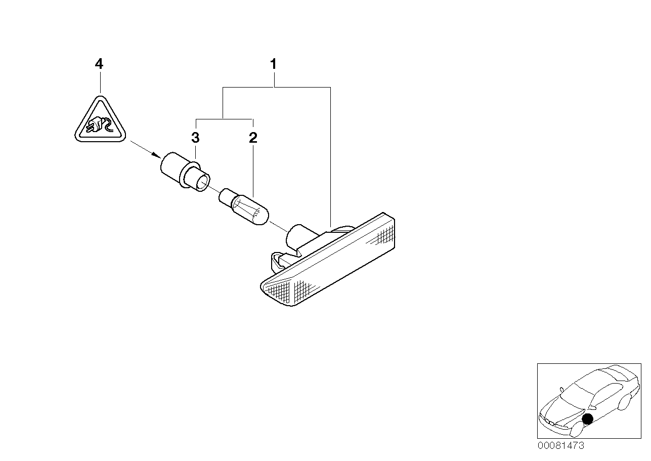 BMW 6313 2 269 480 - Крушка с нагреваема жичка, главни фарове vvparts.bg