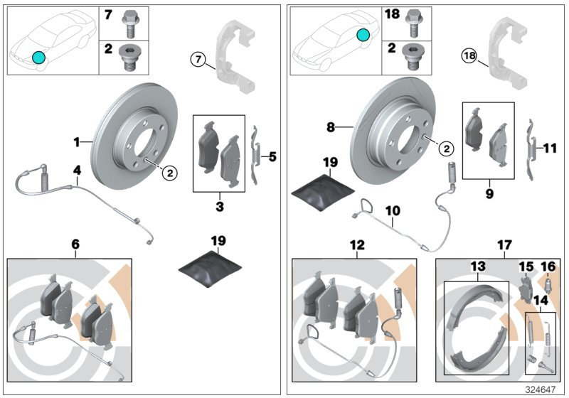 BMW 34116794300 - Спирачен диск vvparts.bg