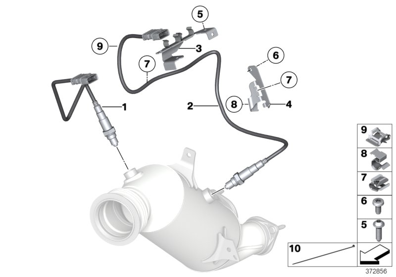 BMW 11787589475 - Ламбда-сонда vvparts.bg