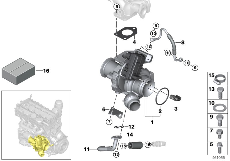 BMW 11658514667 - Турбина, принудително пълнене с въздух vvparts.bg