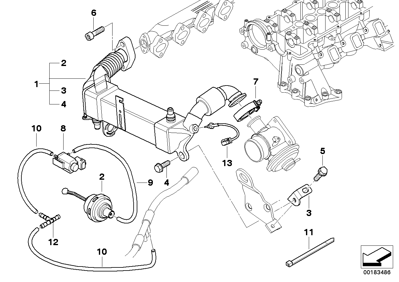 BMW 11 71 7 786 146 - Затягаща скоба vvparts.bg