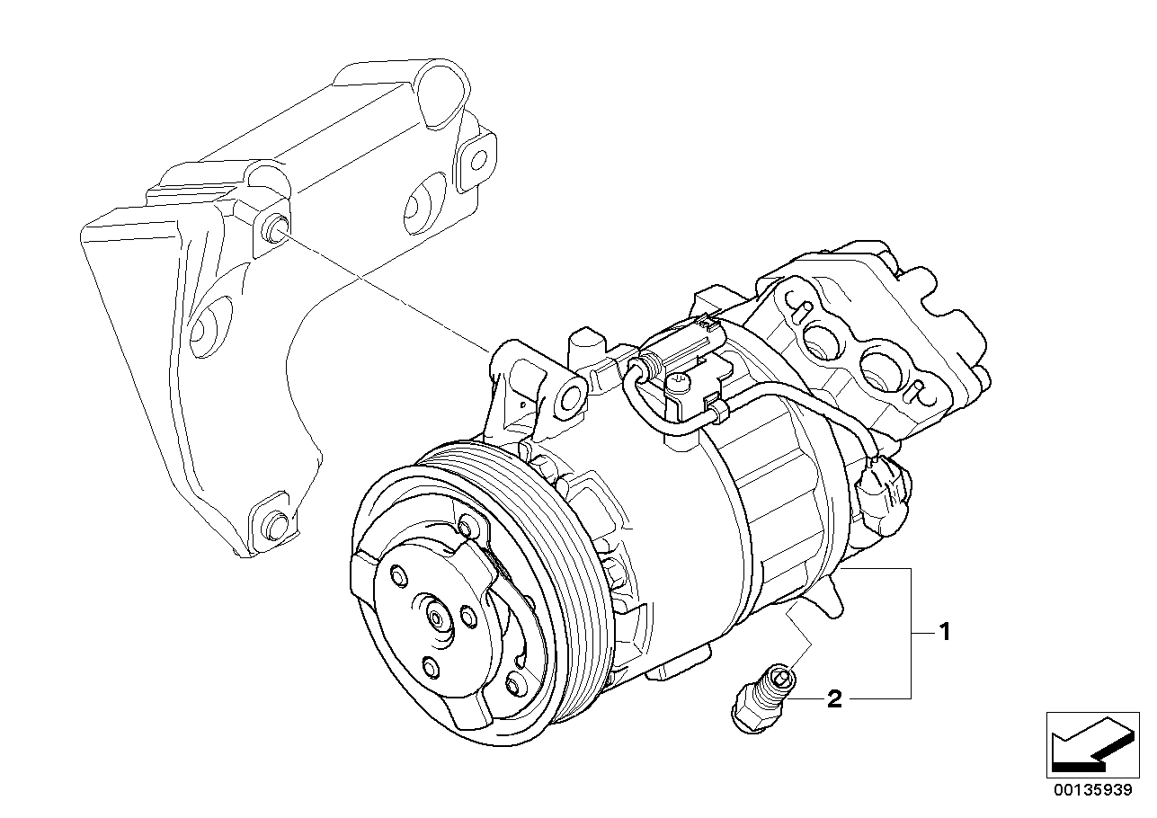 BMW 64529182794 - Компресор, климатизация vvparts.bg