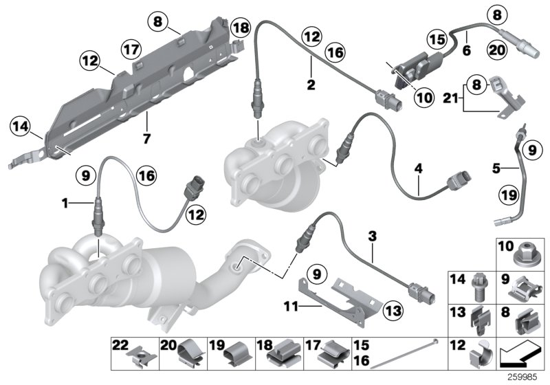 BMW 11 78 7 558 073 - Ламбда-сонда vvparts.bg