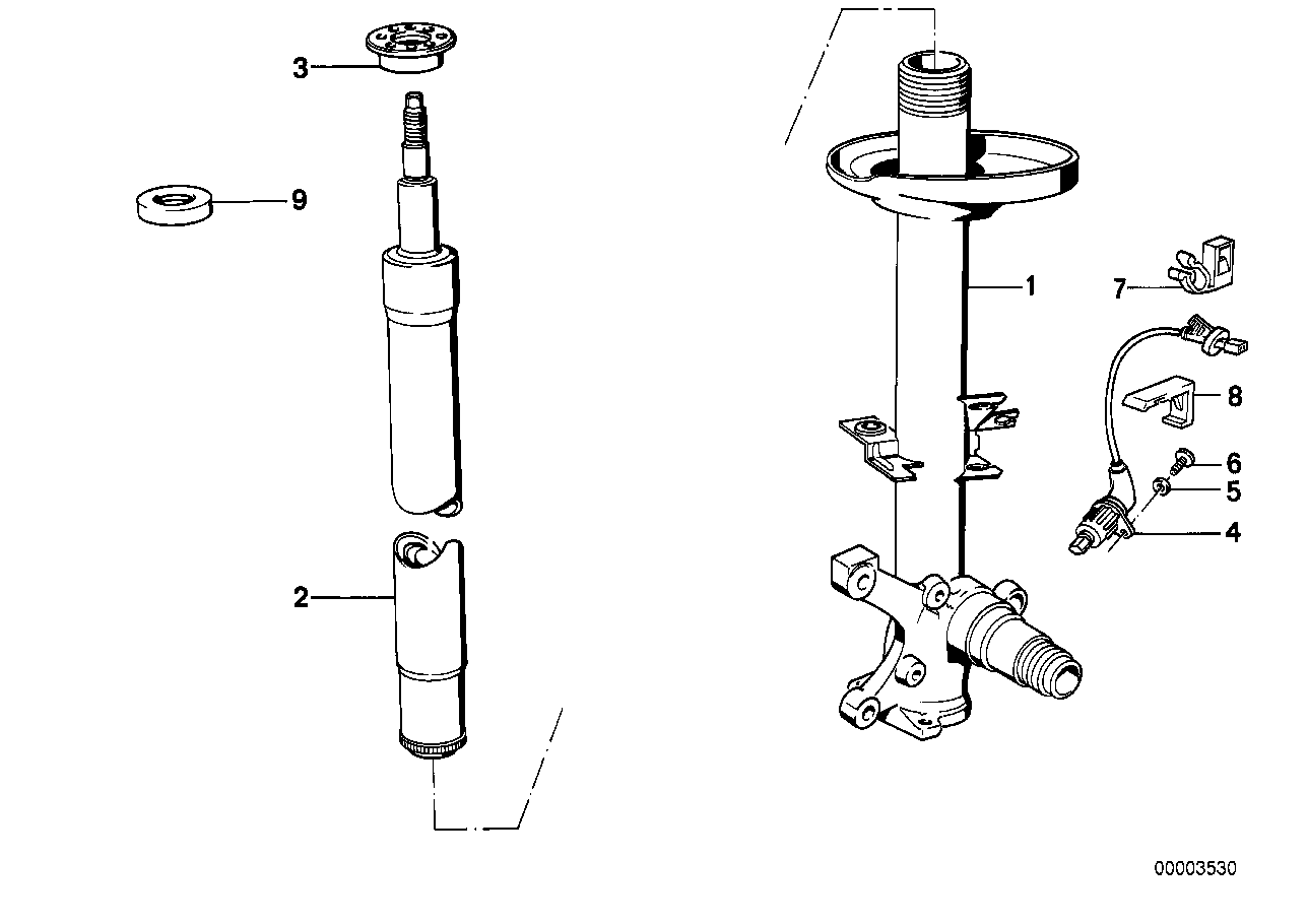 Mini 31321138836 - Shock absorber-insert vvparts.bg