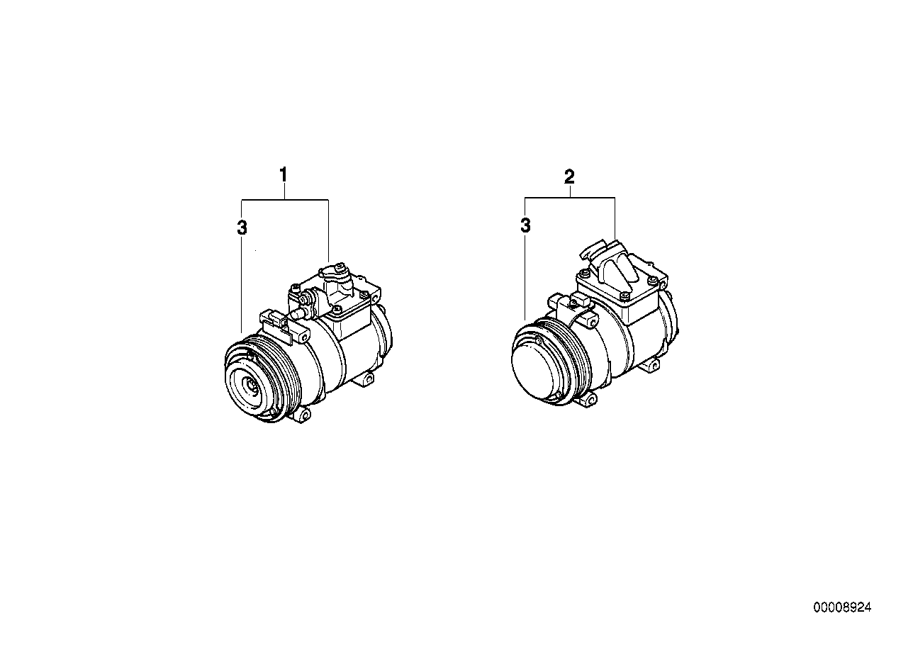 Volvo 64526910460 - RP air conditioning compressor vvparts.bg